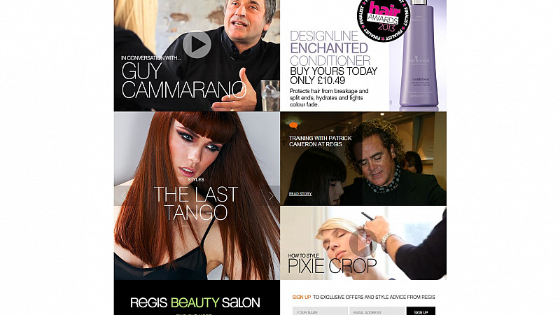 Photolink creates website for Regis Salons Prolific North Photolink creates website for Regis Salons Prolific North