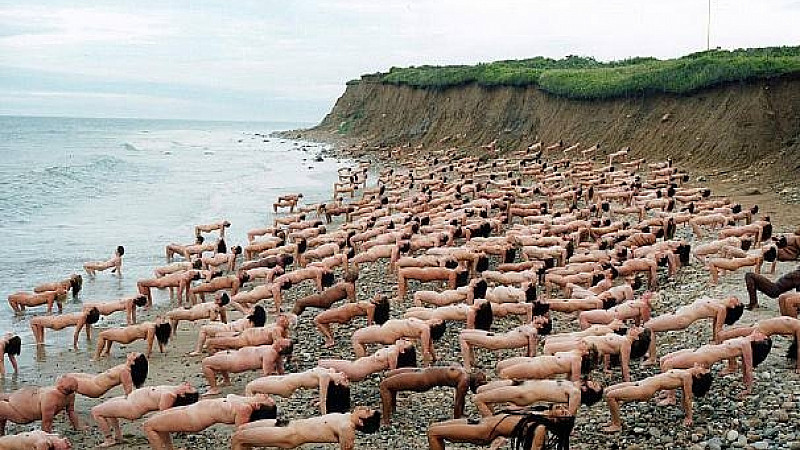 Spencer tunick naked people something also Spencer tunick naked people the excellent