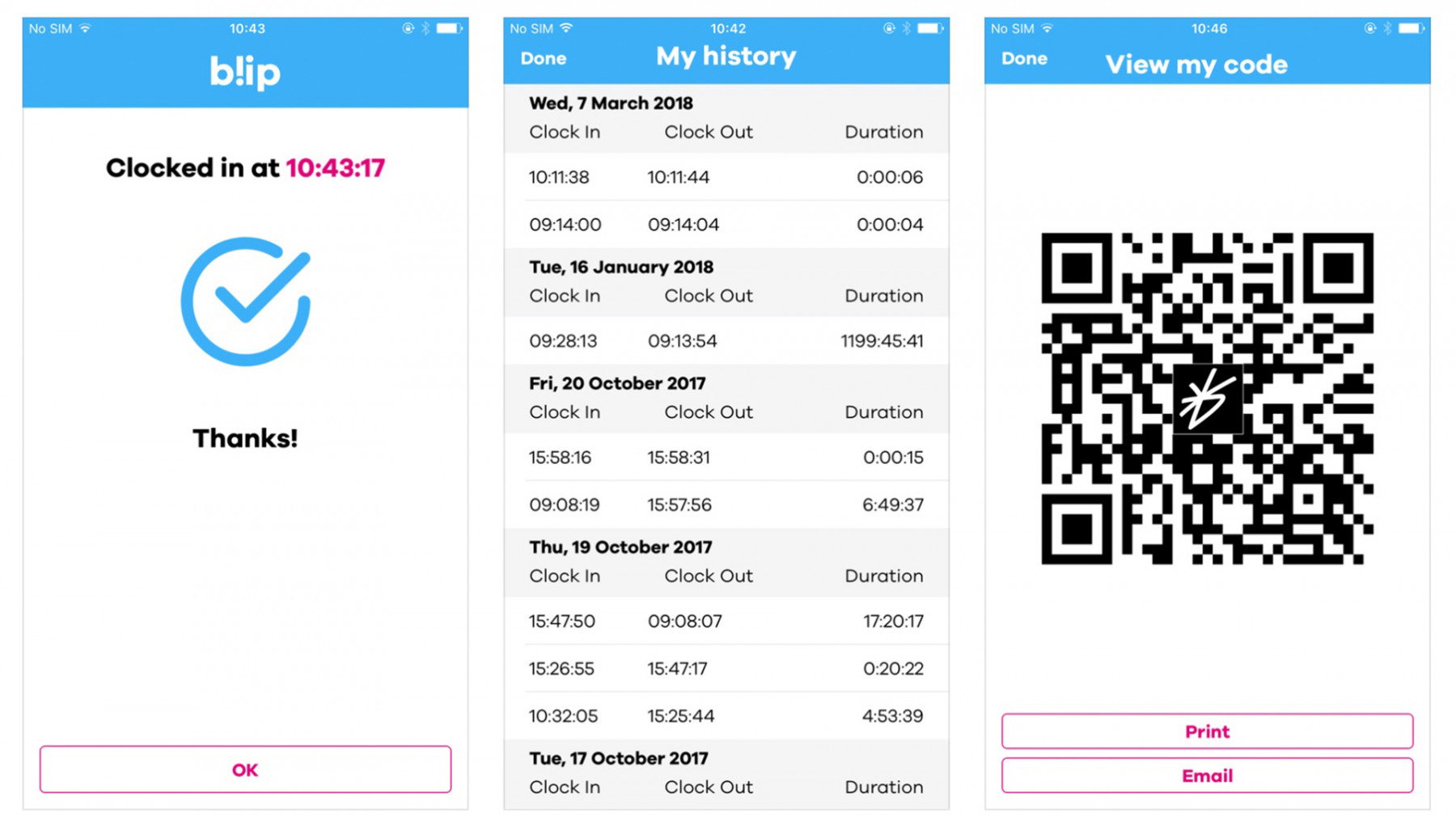 BrightHR creates clocking in app Prolific North