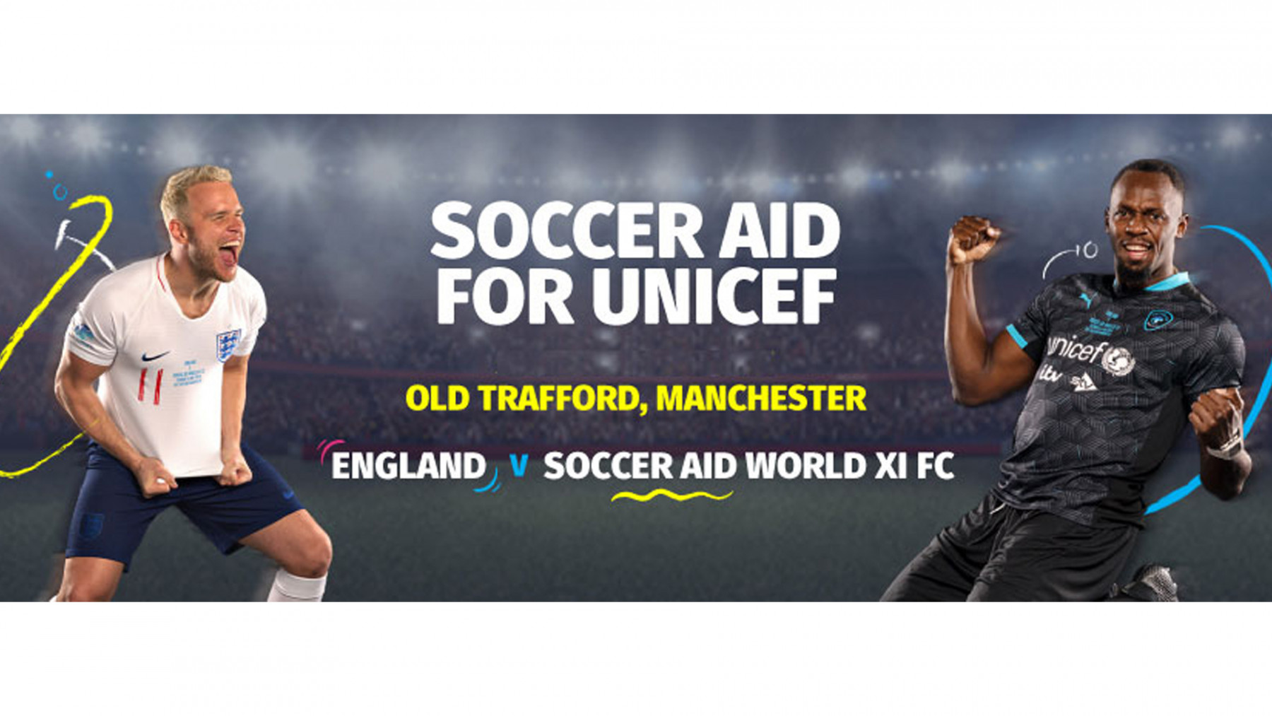 Soccer Aid Returns To Old Trafford Prolific North