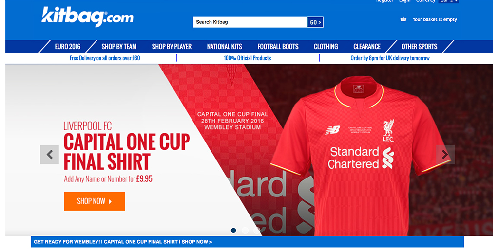 Findel sells Kitbag for £11.5m Prolific North