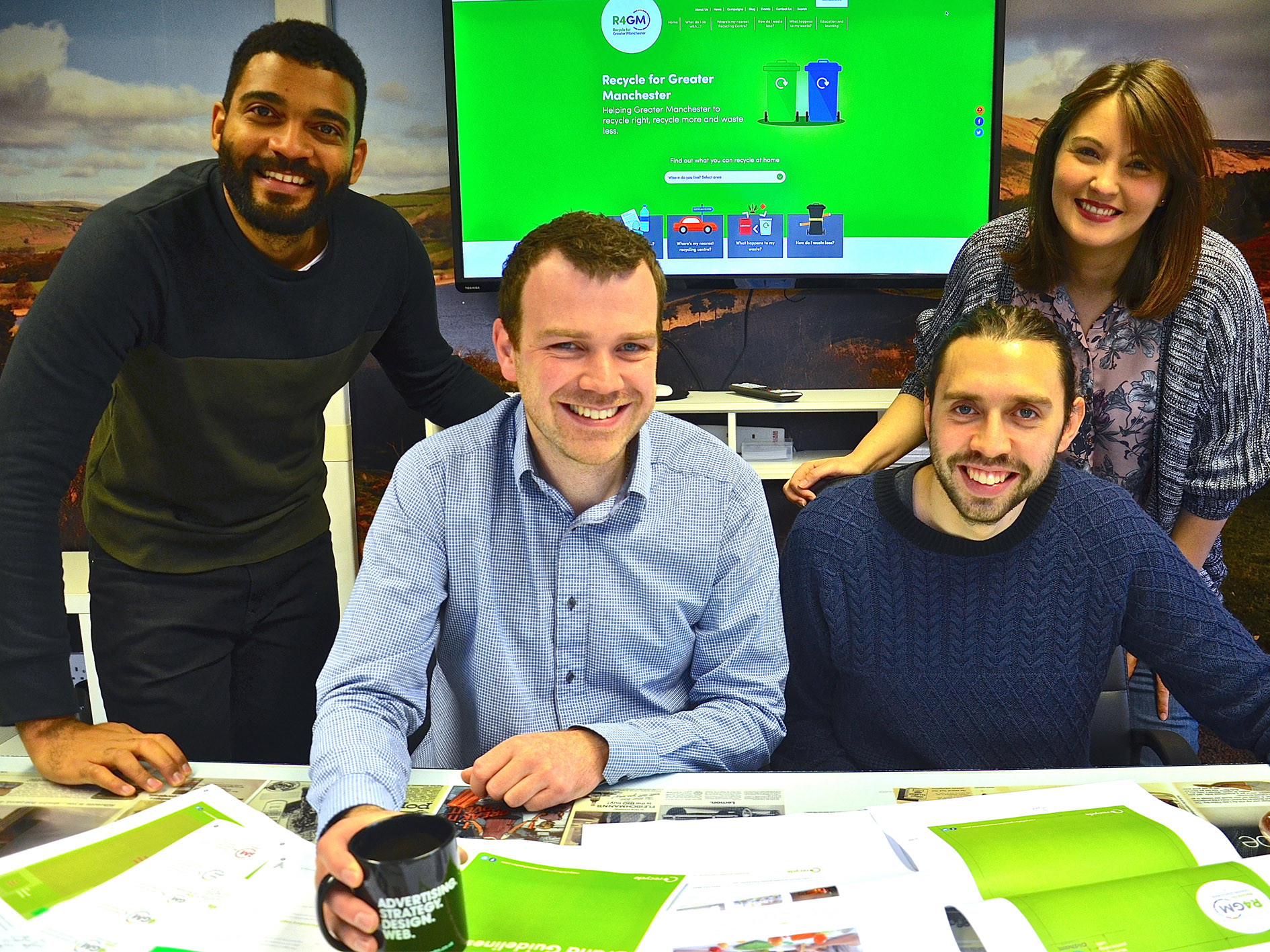 Oldham agency unveils new look for England’s largest waste disposal