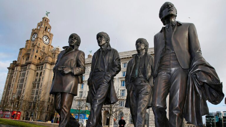 Beatles statues