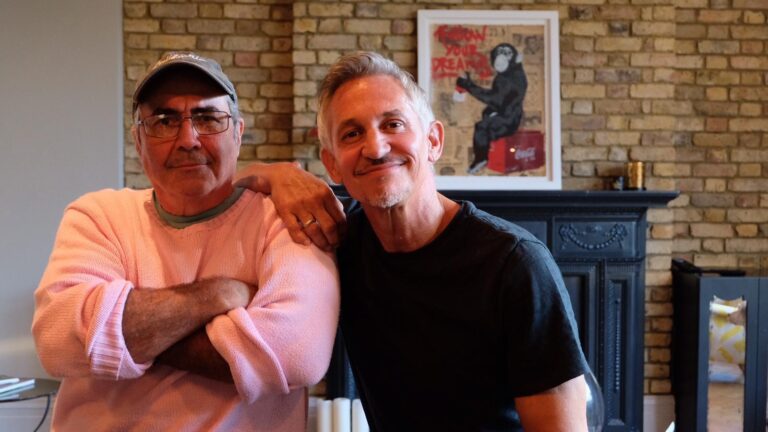 Danny Baker and Gary Lineker