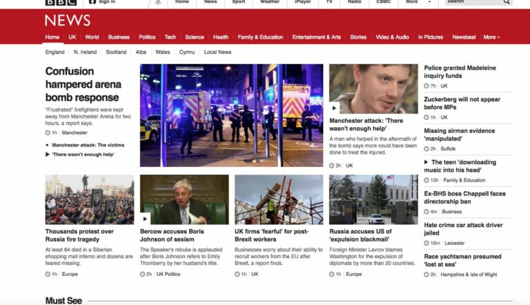 BBC website