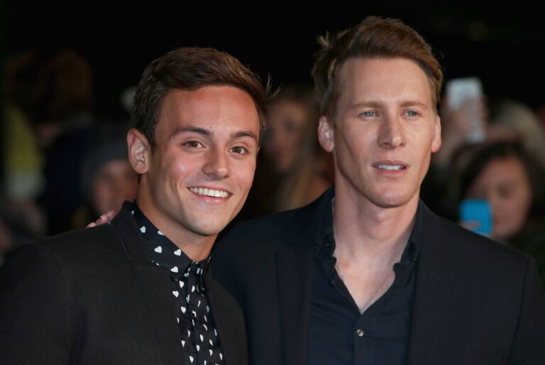 Tom Daley and Dustin Lance Black