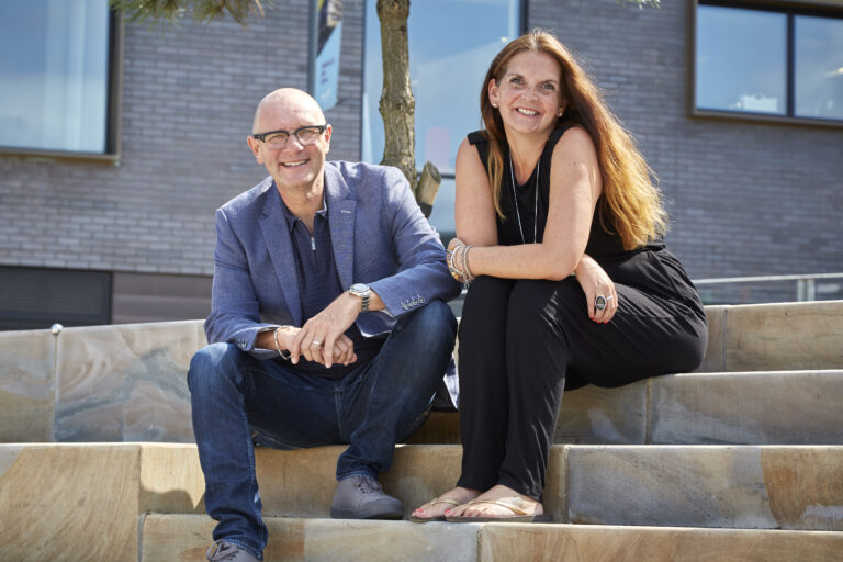 Jonathan Elvidge and Christina Colmer McHugh, Moodbeam founders