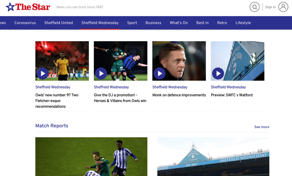Yorkshire Evening Post and Sheffield Star launch 'digital season passes