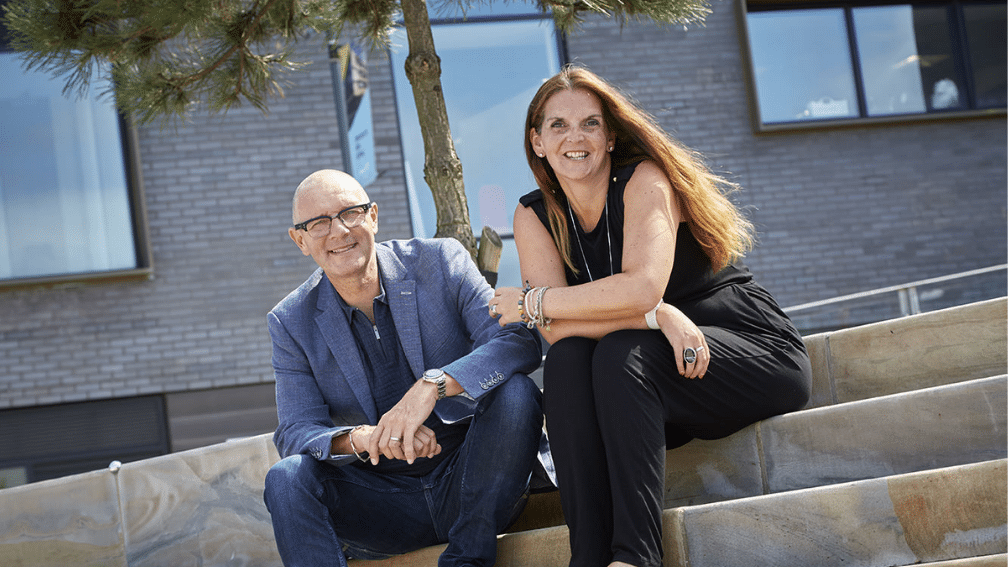 Moodbeam founders Jonathan Elvidge and Christina Colmer McHugh