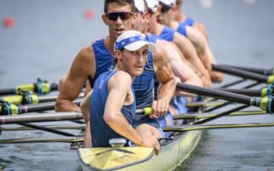 USA team coxswain Julian Venonsky / pic credit: USRowing