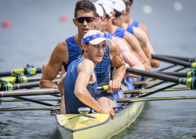 USA team coxswain Julian Venonsky / pic credit: USRowing