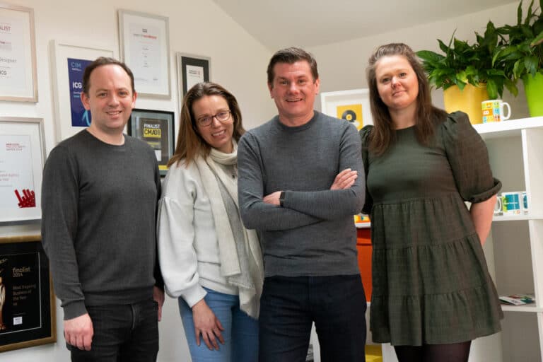 Dave Mallalieu, Julie Hackett, Simon Couchman, and Sarah Huddy