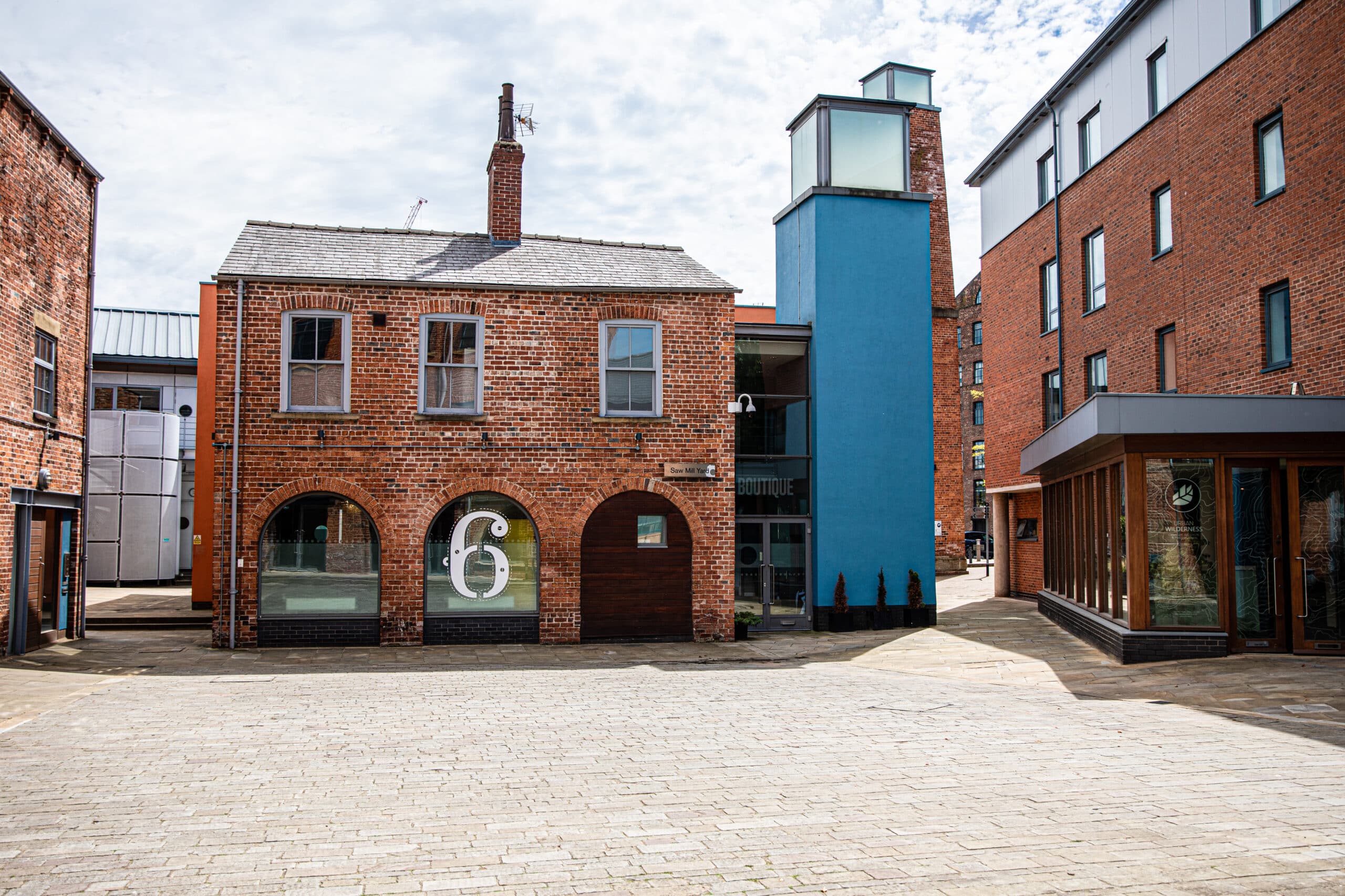 Boutique office in Leeds.