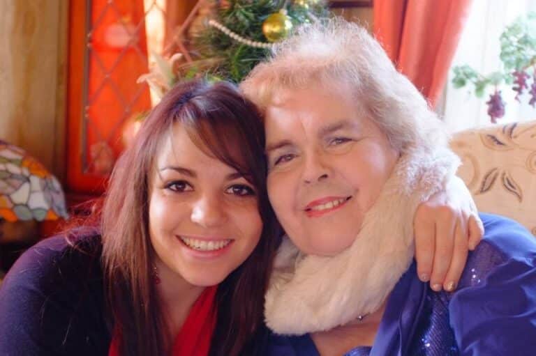 Vicky and grandmother June - Settld