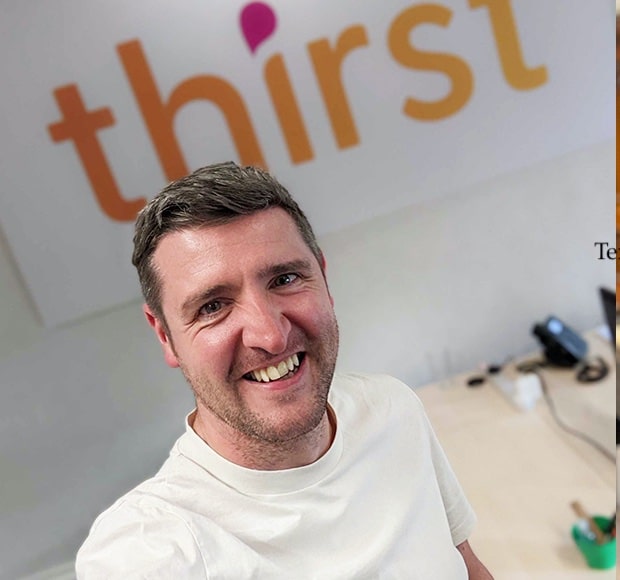 thirst CEO Fred Thompson