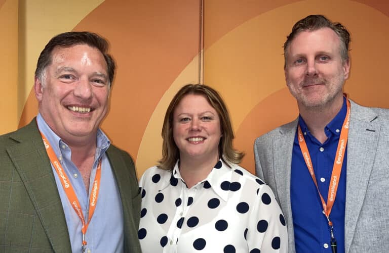 (L-r) Phil Smith, Ruth Hall and Mark Allen