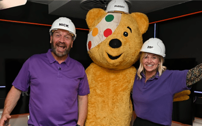 Nick Knowles, Pudsey and Zoe Ball are headed to Leeds