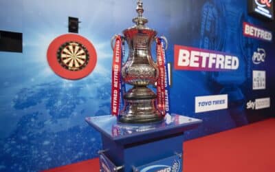 The PDC Matchplay trophy
