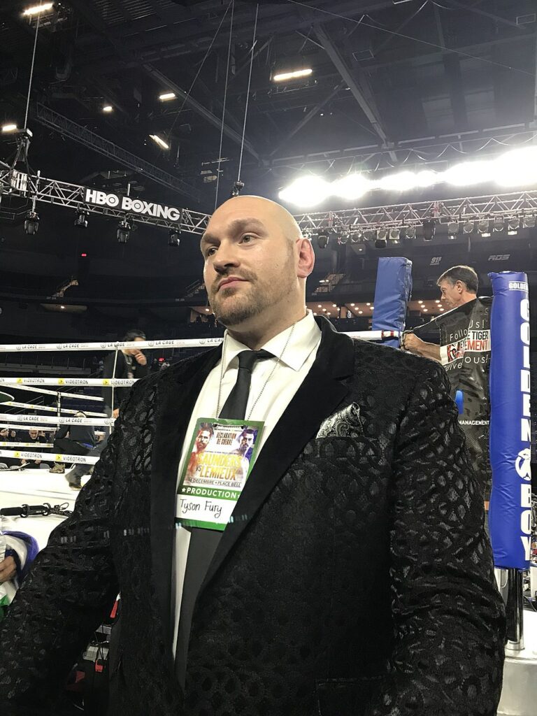 Tyson Fury. Mike DiDomizio/Twitter