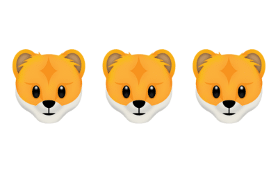 The three lionesses emoji