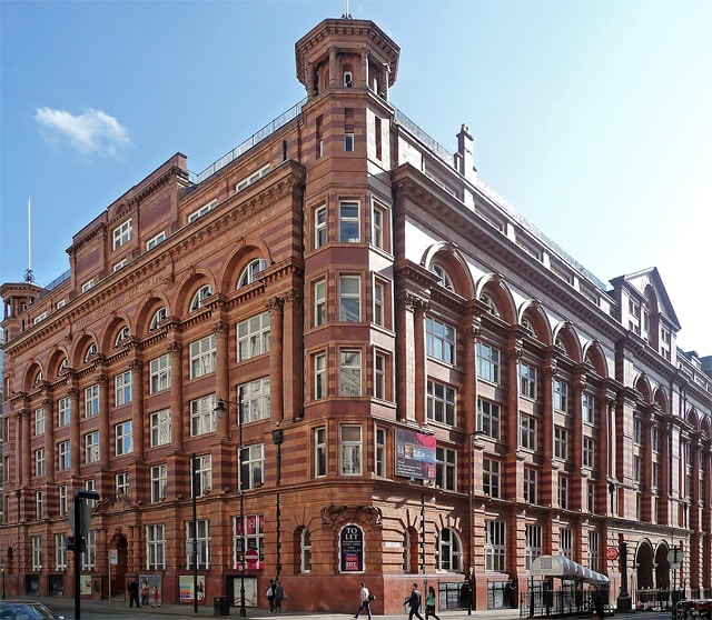 Manchester's Tootal Buildings. Photo Stephen Richards/Creative Commons