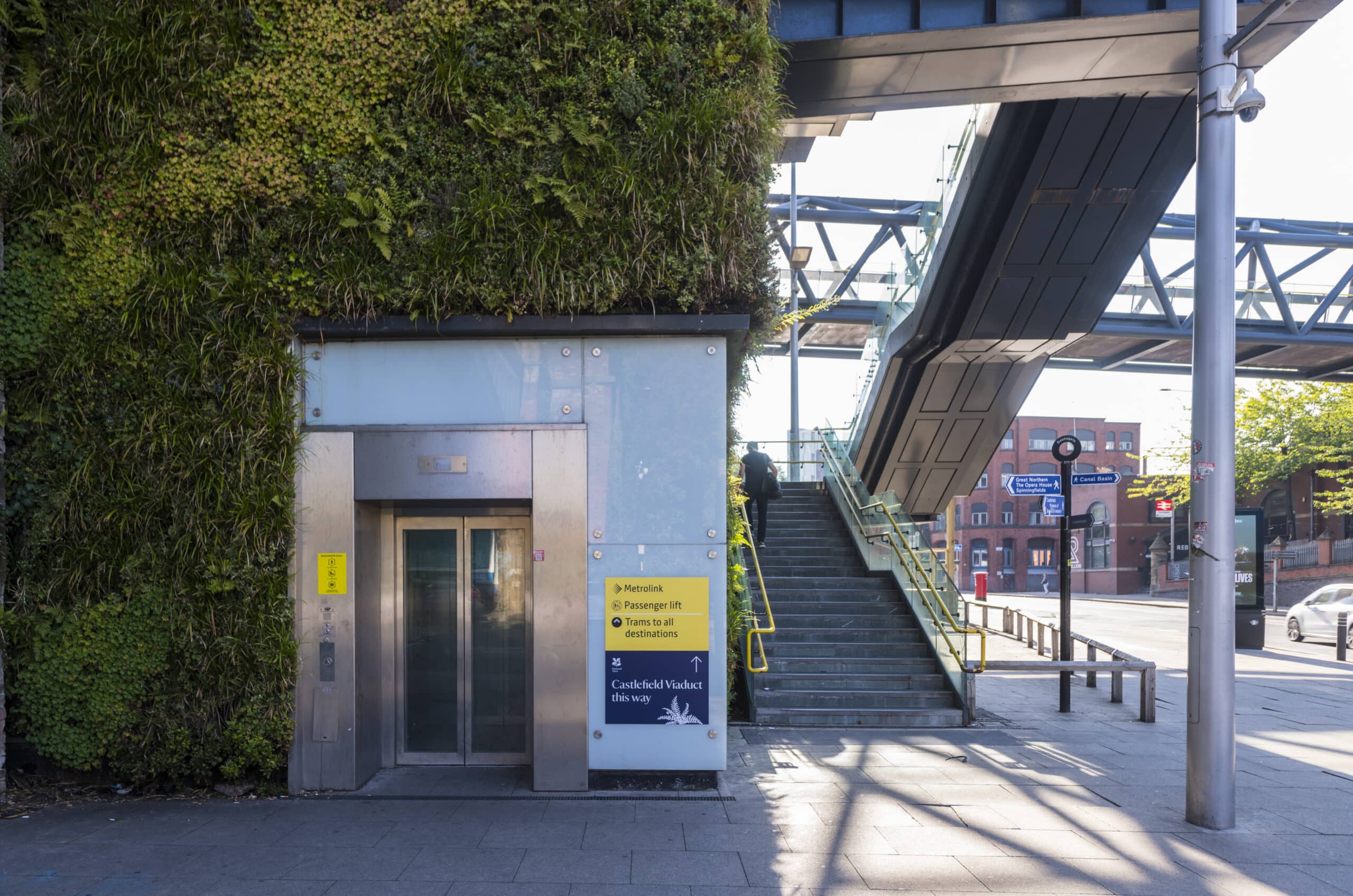 Castlefield Viaduct signage
