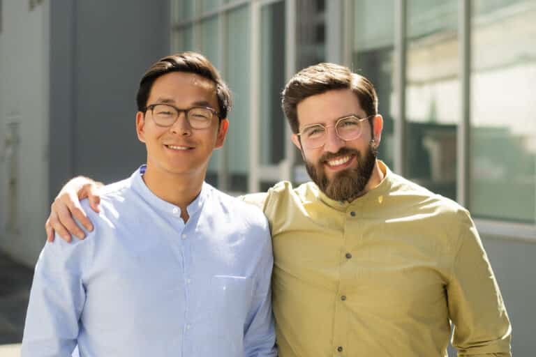 Patchwork Health co-founders Dr Jing Ouyang and Dr Anas Nader