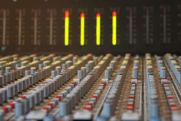 Sound desk
