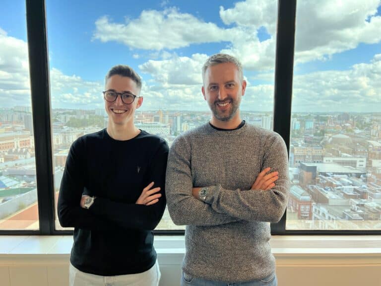 Peter Grimes (right) with Made Greater MD James Maisey