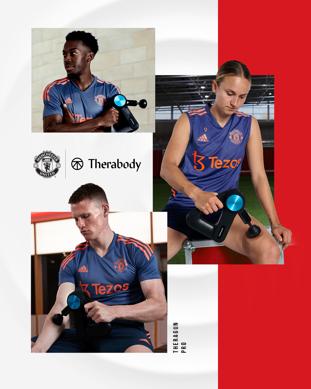 Manchester United enters global wellness partnership with Therabody