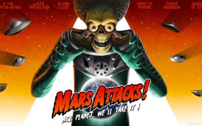 Mars Attacks! publicity poster, Warner Bros