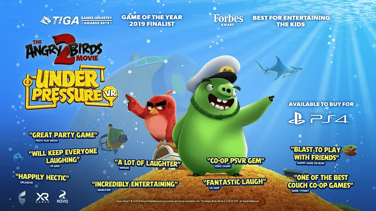 Angry Birds Under Pressure for VR.