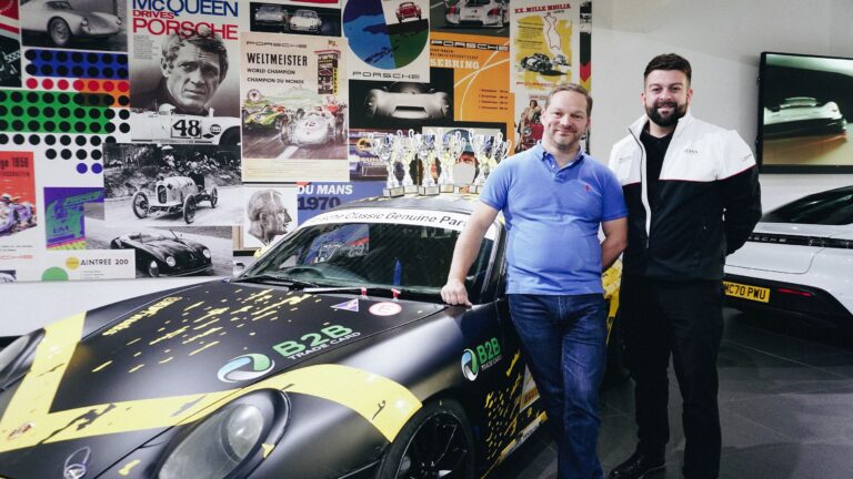 B2BTC CEO Craig Parsons and team member Mike Thompson