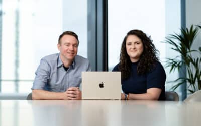 Collctiv founders Pete Casson and Amy Whitell