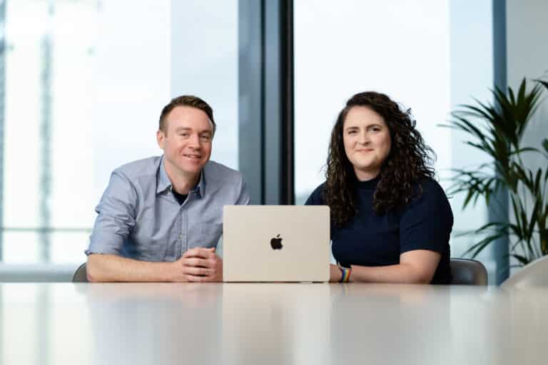 Collctiv founders Pete Casson and Amy Whitell