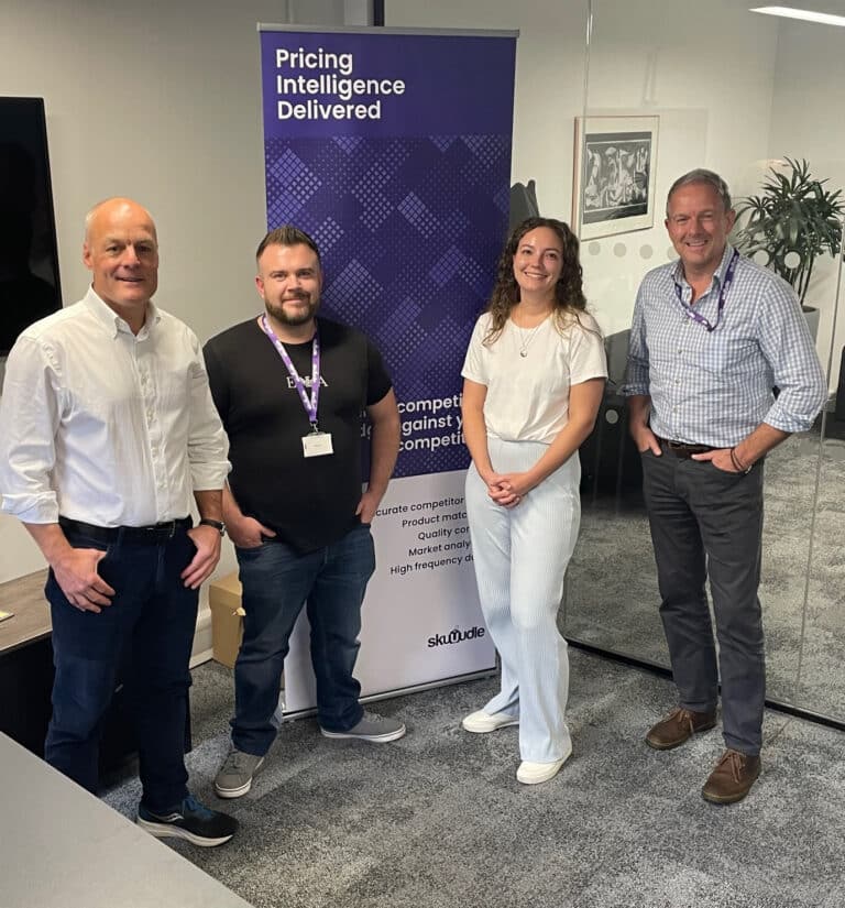 Left to right: Adrian Hands, Ed Selman, Anastasia Binns and James Pogson