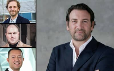 Anti-clockwise from top left: Stefan Boeke, Mark Evans Smith, James Bernard, Sandro Salsano
