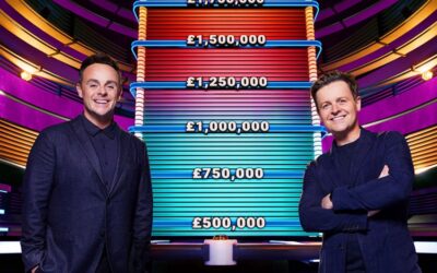 Ant and Dec (or possibly Dec and Ant), courtesy ITV