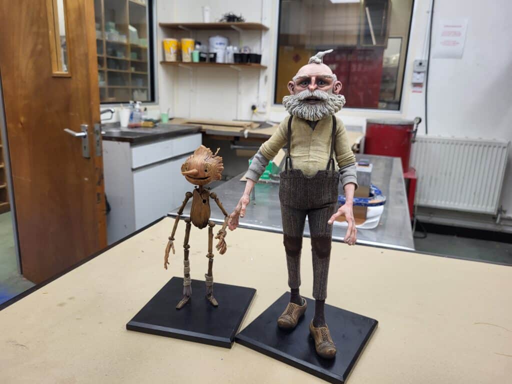 Geppetto and Pinocchio