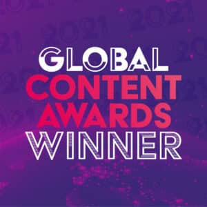 Global Content Awards 2020 Badges