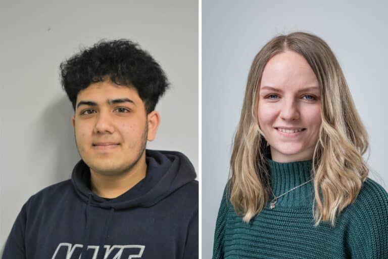 Nasim Ahmed and Victoria Baker-Haddock