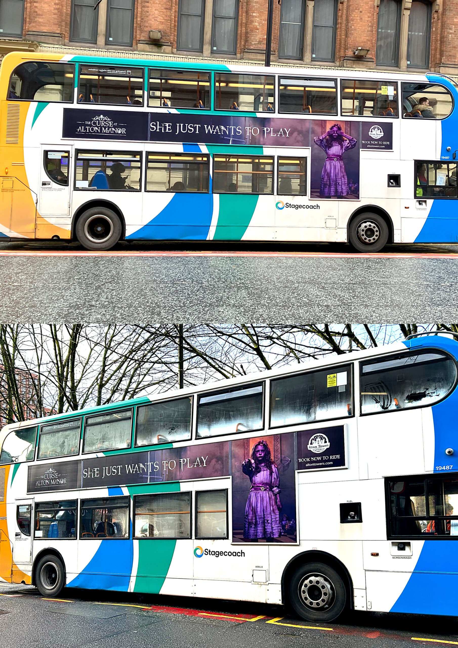 Emily bus ad