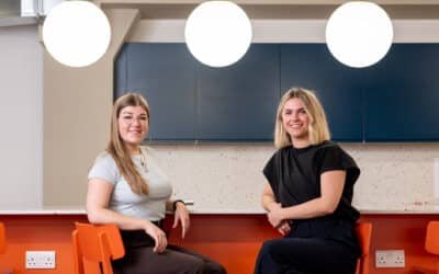 Circus' client services team Abbie Hampson and Anna Wood