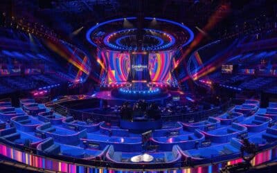 Julio Himede's impressive Eurovision set