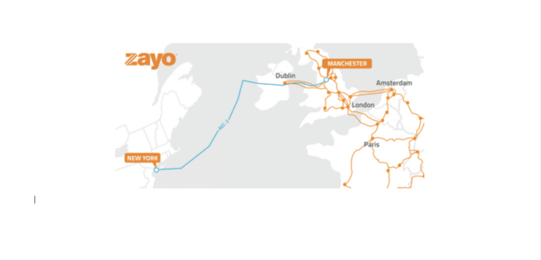 Zayos new Manchester link, Zayo/Business Wire