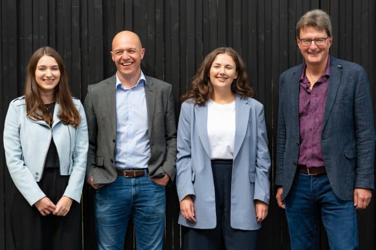 DSW Ventures' Ellie Boardman, Keith Benson, Emma Cassidy, and David Smith (l-r)