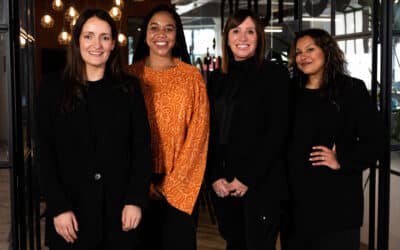 l-r: Lucy Baird, Yasmin Russell, Liz Dimitrijevic and Kiran Watson