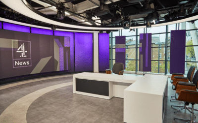 Channel 4's Leeds newsroom