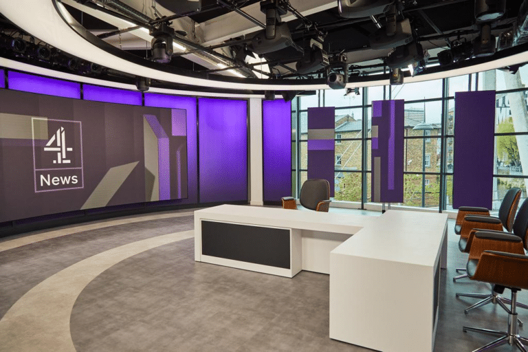 Channel 4's Leeds newsroom