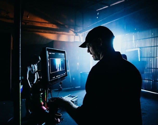 The Church's Mark Lediard at work